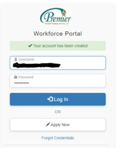 Premier-CTM-Workforce-Portal-Account-Created-Image